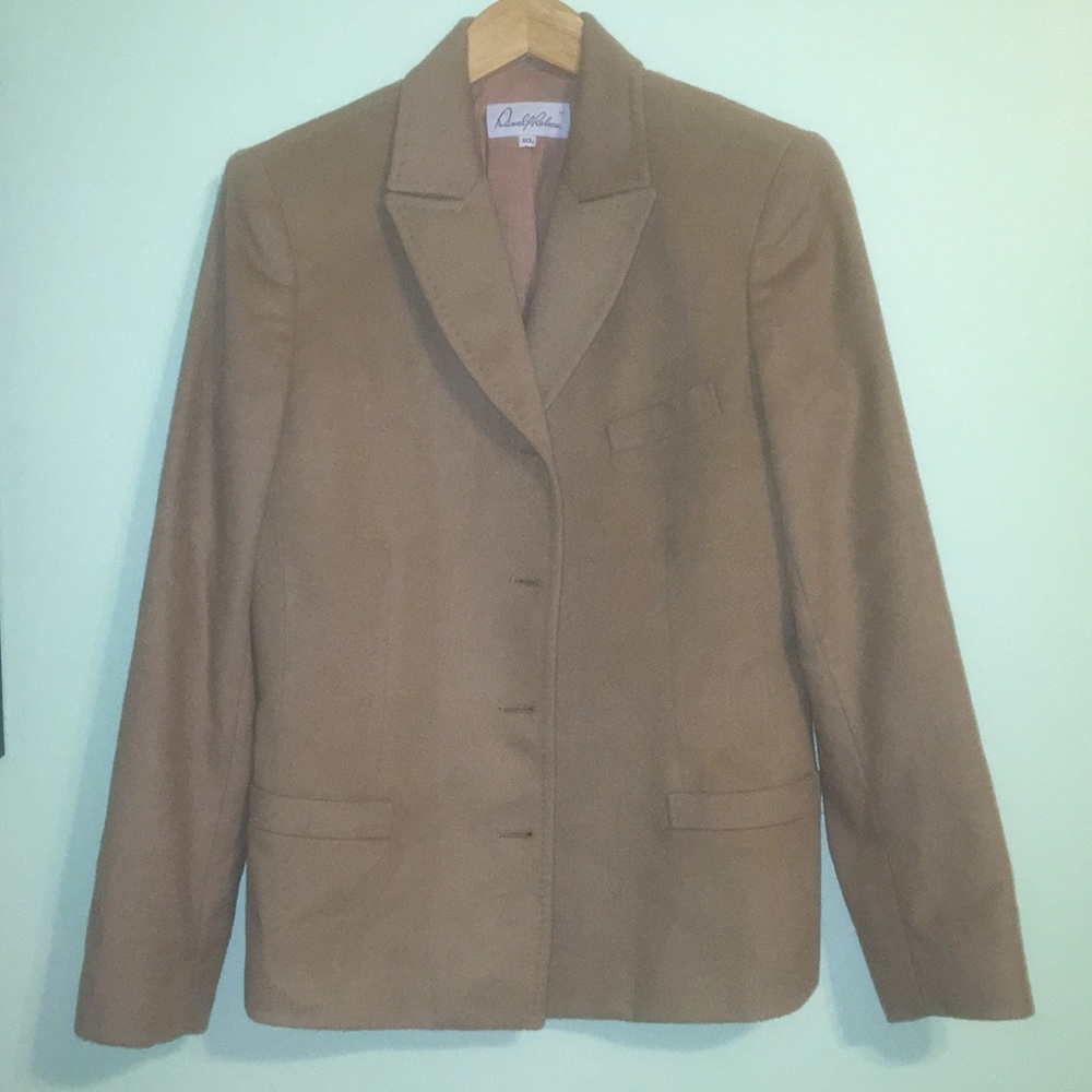 Daniel and Rebecca Camel Hair jacket